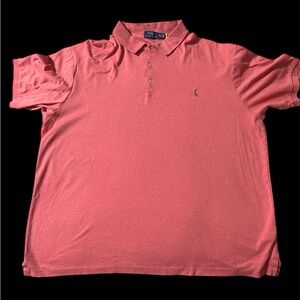 Ralph Lauren Men's Coral Polo Shirt
